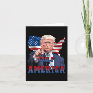 Lönsam president Trump Bukt i USA USA flagga Kort