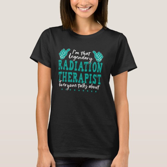 Lönsam professionell offert Legendary Radiation Th T Shirt (Framsida)