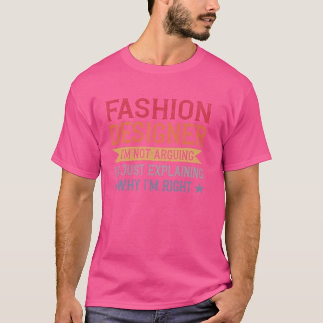 Lönsam proffsoffert Mode Designer T Shirt (Framsida)