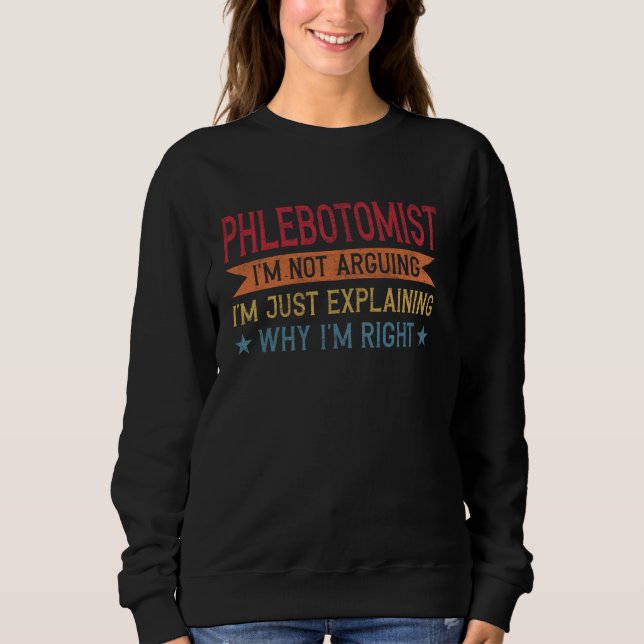 Lönsam proffsot Phlebotom T Shirt (Framsida)