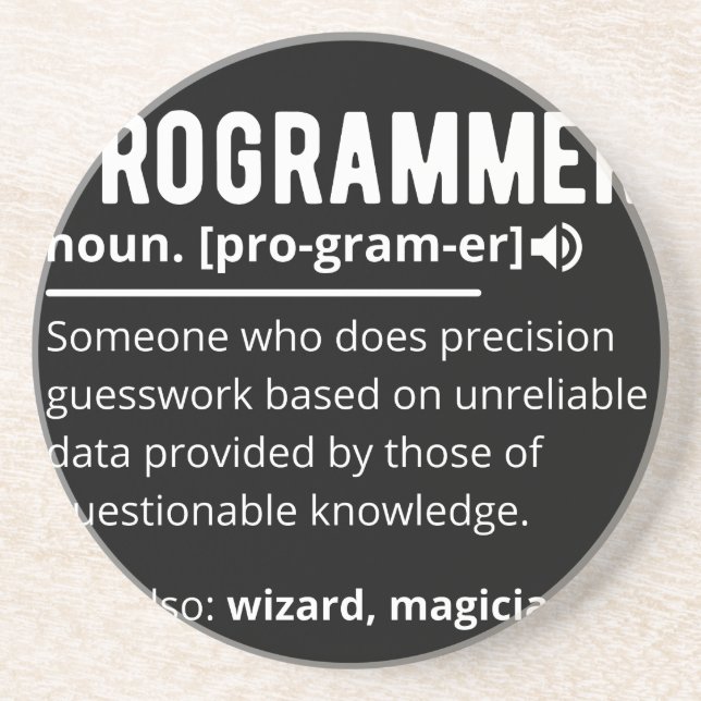 Lönsam programmerarkodsutvecklare betyder definiti underlägg (Framsidan)