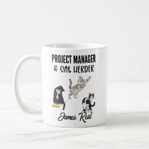 Lönsam projektledarteknik - företag kaffemugg