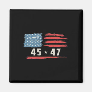 Lönsam Qr-ordförande Trump Dance Code 2 Side Magnet
