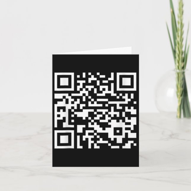 Lönsam Qr-ordförande Trump Dance Code (på Byck) Kort (Framsida)