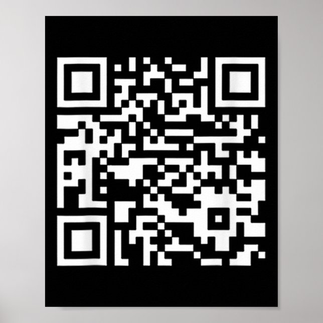 Lönsam Qr-ordförande Trump Dance Code (på Byck) Poster (Framsidan)