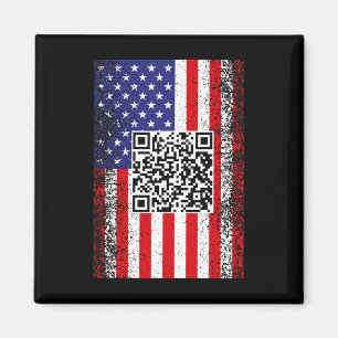 Lönsam Qr President Trump Code Dance Magnet
