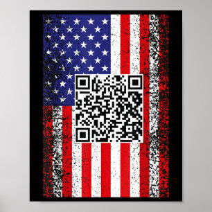 Lönsam Qr President Trump Code Dance Poster