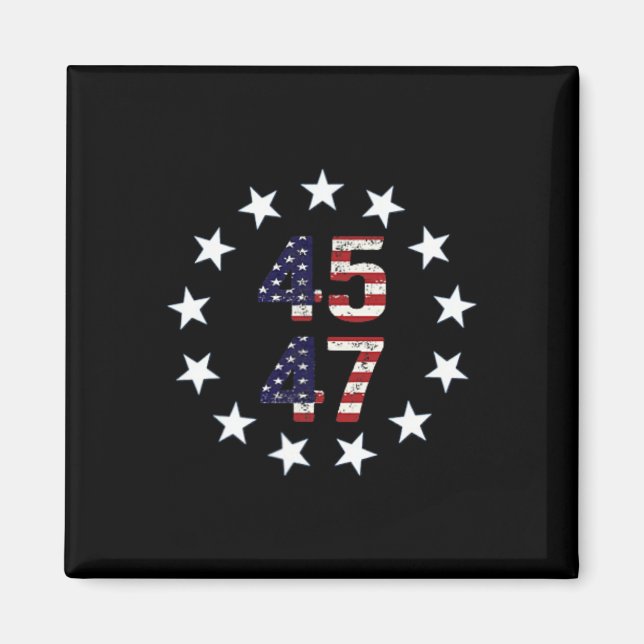 Lönsam Qr President Trump Dance Code 1 Magnet (Framsidan)