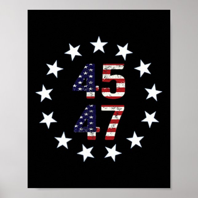 Lönsam Qr President Trump Dance Code 1 Poster (Framsidan)
