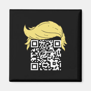 Lönsam Qr President Trump Dance Code 2 Magnet