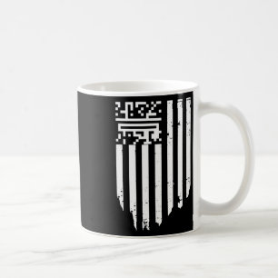 Lönsam Qr President Trump Dance Code Kaffemugg