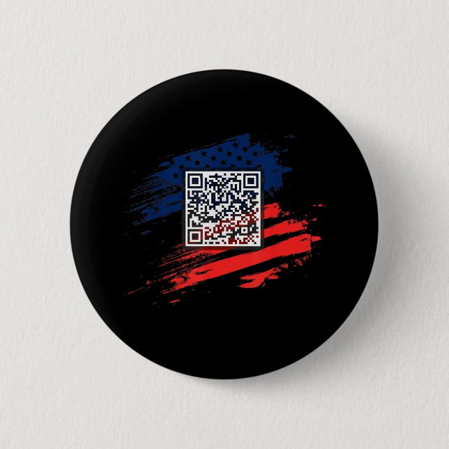 Lönsam Qr President Trump Dance Code Knapp (Framsida)