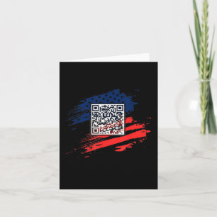 Lönsam Qr President Trump Dance Code Kort