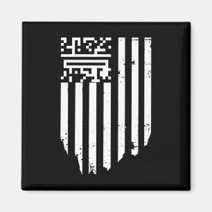 Lönsam Qr President Trump Dance Code Magnet