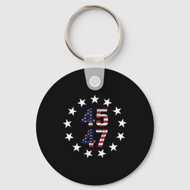Lönsam Qr President Trump Dance Code Nyckelring (Framsida)