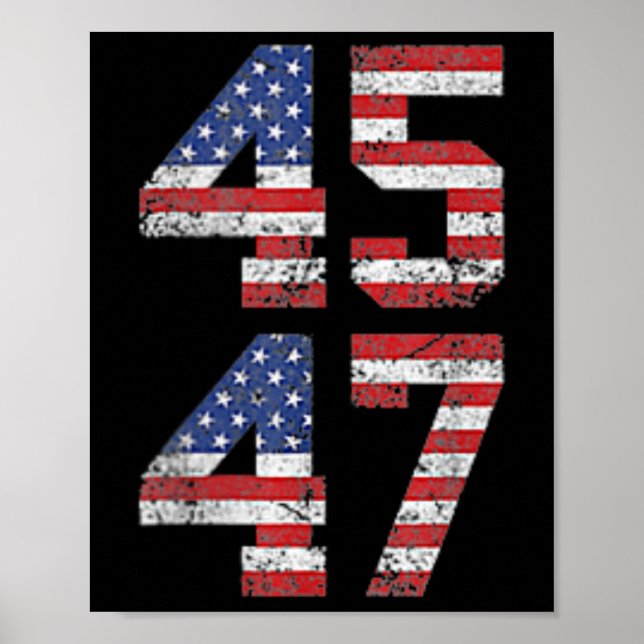 Lönsam Qr President Trump Dance Code (på baksidan) Poster (Framsidan)