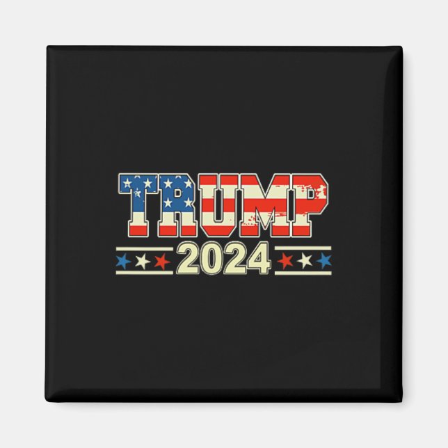 Lönsam Qr President Trump Dance Code (på Byck) 2 Magnet (Framsidan)