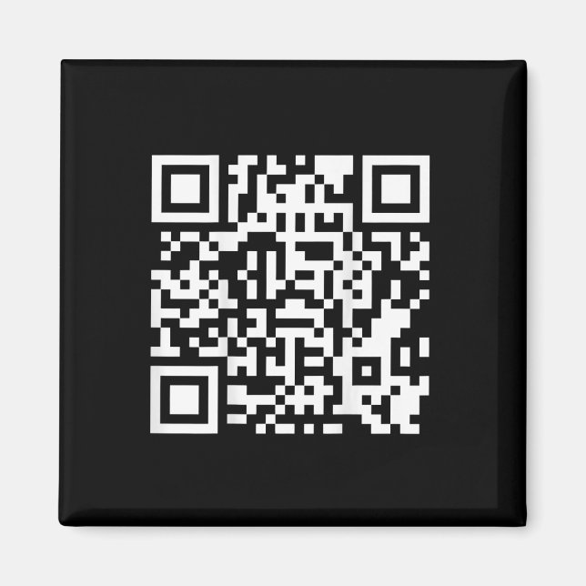 Lönsam Qr President Trump Dance Code (på Byck) 5 Magnet (Framsidan)