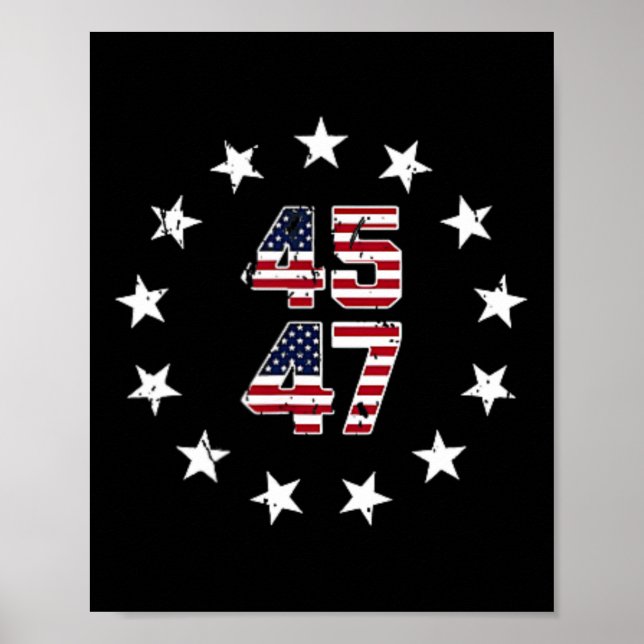 Lönsam Qr President Trump Dance Code (på Byck) 7 Poster (Framsidan)