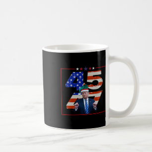 Lönsam Qr President Trump Dance Code (på Byck) 8 Kaffemugg