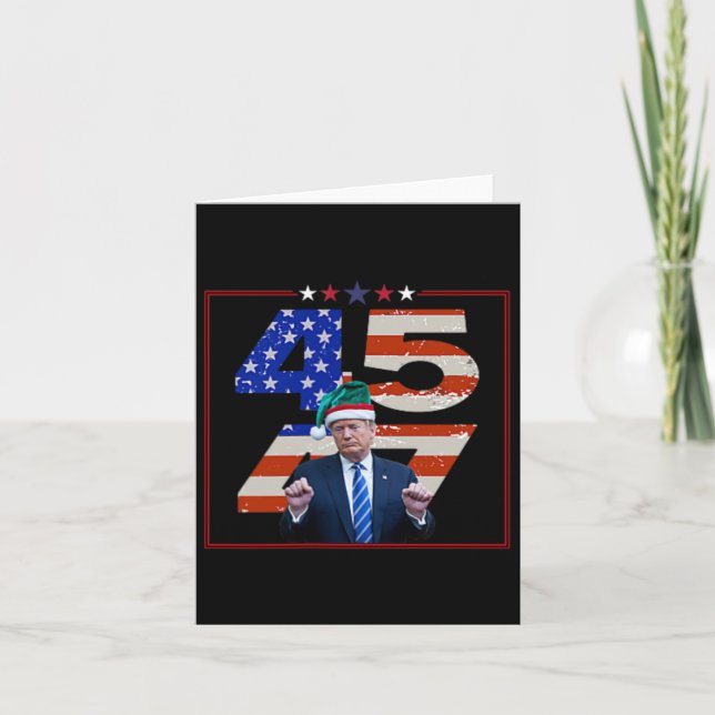 Lönsam Qr President Trump Dance Code (på Byck) 8 Kort (Framsida)