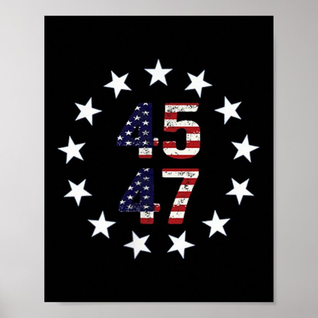 Lönsam Qr President Trump Dance Code Poster (Framsidan)