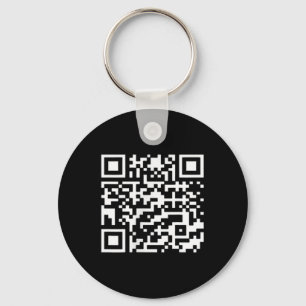 Lönsam Qr President Trump Dance Code T-shirt.png Nyckelring