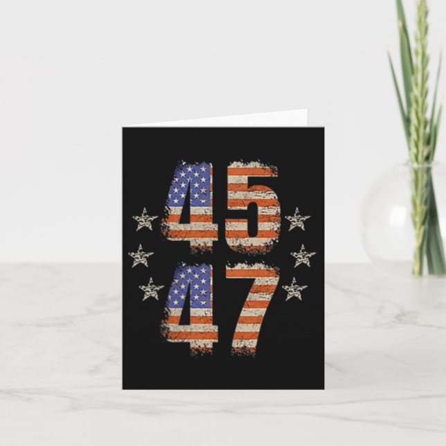 Lönsam Qr Trump 45 47 Trump Dancing Code Pocket Kort (Framsida)