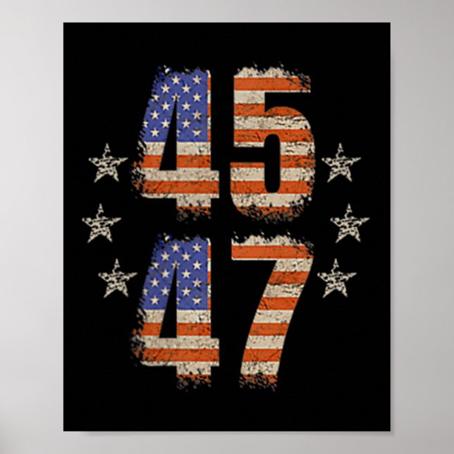 Lönsam Qr Trump 45 47 Trump Dancing Code Pocket Poster (Framsidan)