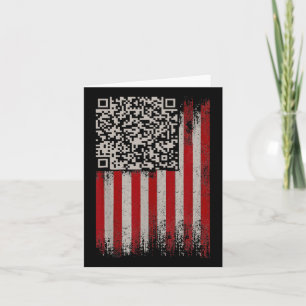 Lönsam Qr Trump Dancing Dance Code Kort