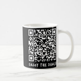 Lönsam Qr Trump Dumpning Interactive Code _1 Kaffemugg