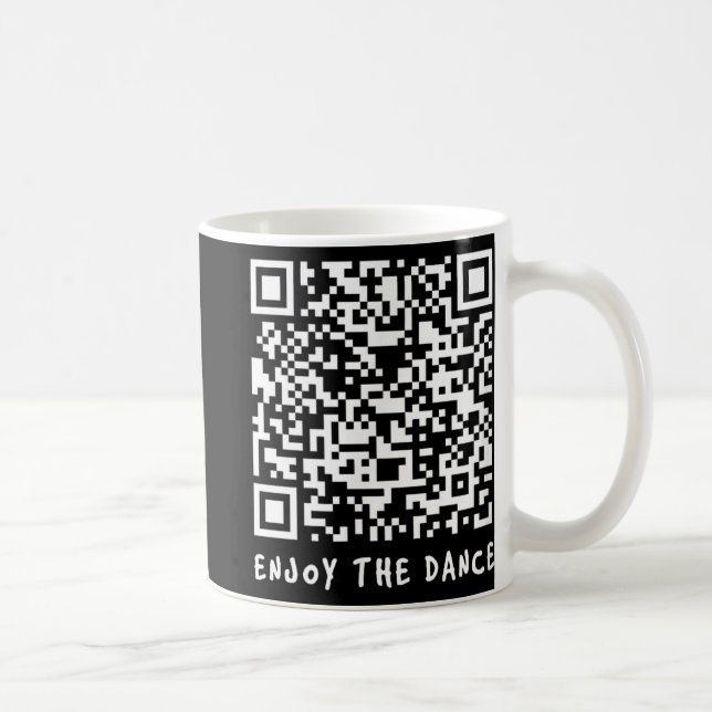 Lönsam Qr Trump Dumpning Interactive Code _1 Kaffemugg (Höger)
