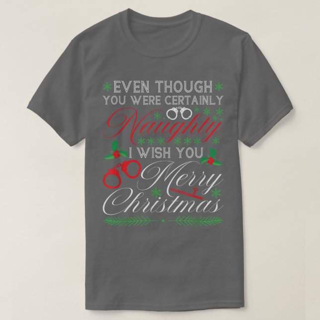 Lönsam rättstjänst Juloffert, Sentr T Shirt (Design framsida)