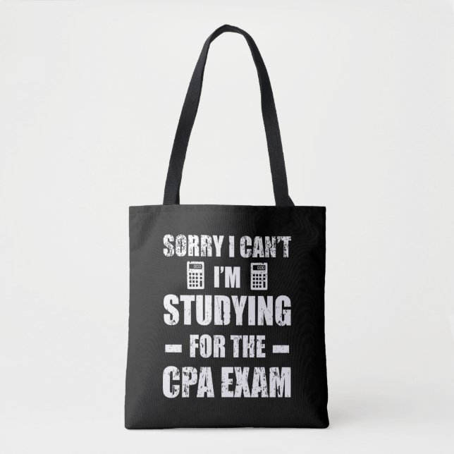 Lönsam redovisning av CPA Exam-studier Tygkasse (Framsida)