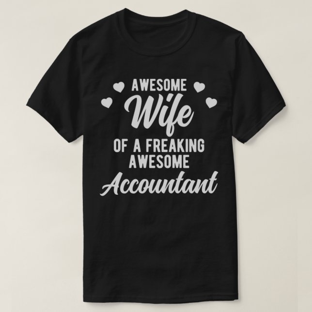 Lönsam redovisningsfras från Make för Accountan T Shirt (Design framsida)