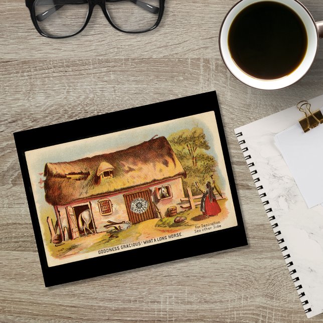 Lönsam reklam för Ephemeral Stove Art Vykort (Skapare uppladdad)