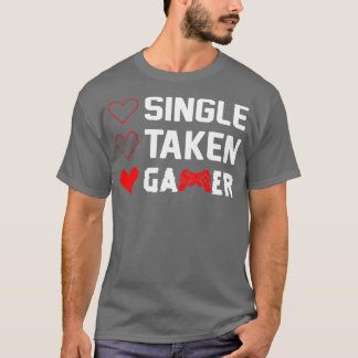 Lönsam relationsstatus enkelspårig Valentine T Shirt
