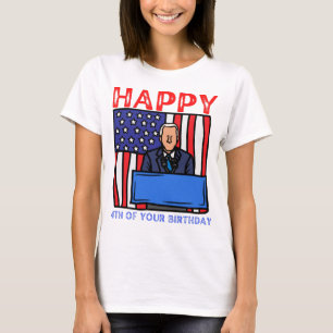 Lönsam republikansk merry 4:e juli Biden Trump 24 T Shirt