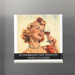 Lönsam Retro 50-årsjubileum Magnet<br><div class="desc">Den här designen har skapats genom digital grafik. Det kan vara personlig i området att tillhandahålla eller anpassa genom att klicka för att anpassa ytterligare alternativ och ändra namn, initialer eller ord. Du kan också ändra texten färg och stil eller ta bort texten för en bilddesign. Kontakta mig på colorflowcreations@gmail.com...</div>