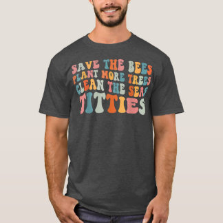 Lönsam Retro-Spara av binaRädda biplantan mer T Shirt