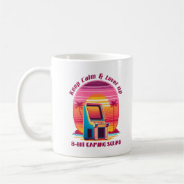 Lönsam Retro-spel, 80s Arcade, 8-bitars spelprogra Kaffemugg