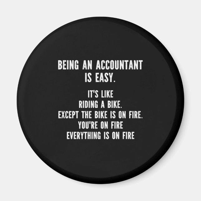 Lönsam revisor - Att vara revisor är enkelt Magnet (Framsidan)