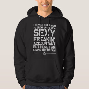 Lönsam revisor för För manar kvinnor CPA Redovisni Hoodie