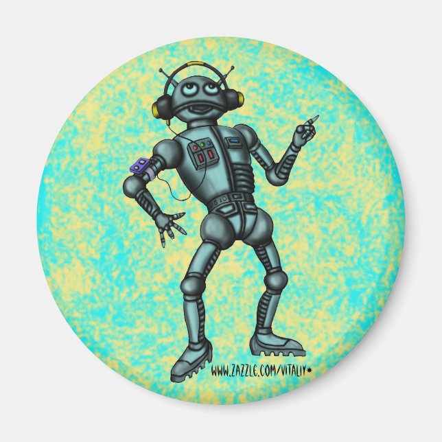 Lönsam robotmagnetdesign magnet (Framsidan)