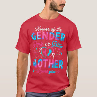 Lönsam Rosa eller Blå Mor Kärlek som du Gender vis T Shirt