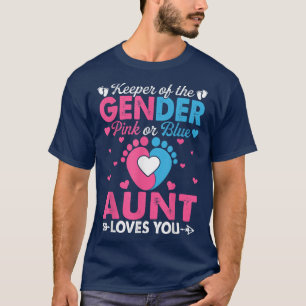 Lönsam Rosa eller Blå Moster Kärlek Du Gender Visa T Shirt