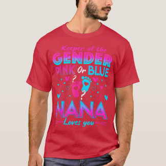 Lönsam Rosa eller Blå Nana Kärlek Du Gender Visa C T Shirt