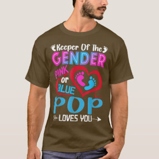 Lönsam Rosa eller Blå puckel-Kärlek Du Gender Visa T Shirt