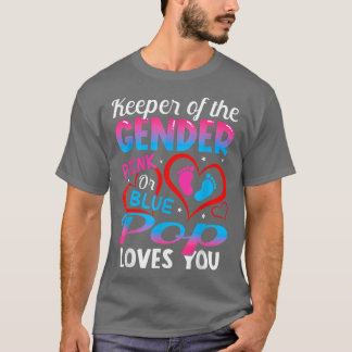 Lönsam Rosa eller Blå puckel-Kärlek Du Gender Visa T Shirt