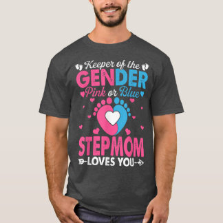 Lönsam Rosa eller Blå Stepmamma Kärlek Du Gender u T Shirt